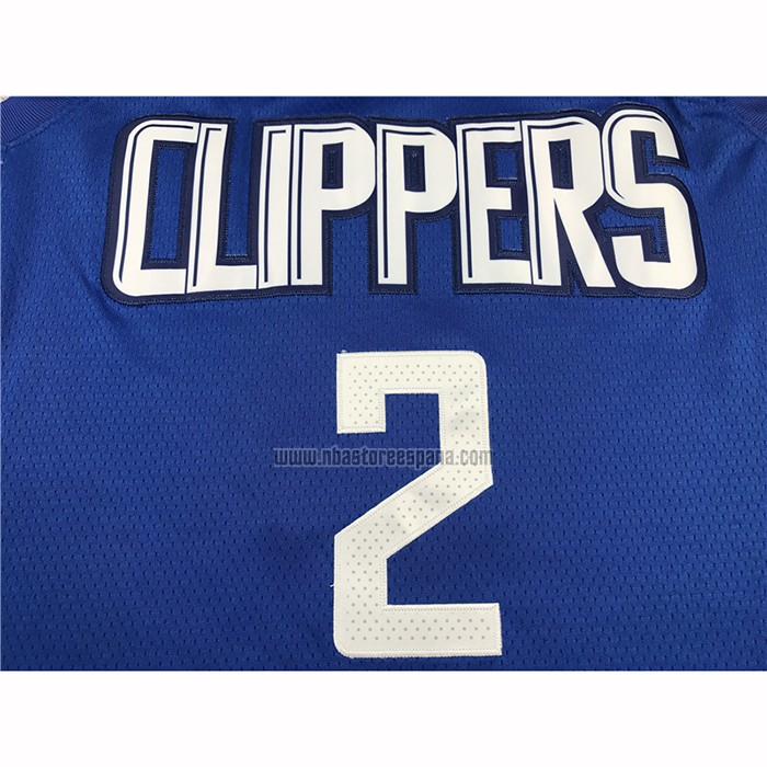 Camiseta Los Angeles Clippers Kawhi Leonard NO 2 Icon 2020-21 Azul